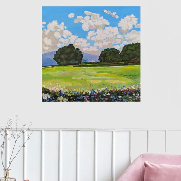 Original Painting Landscape Wall Art Decor - Picture 2 of 3